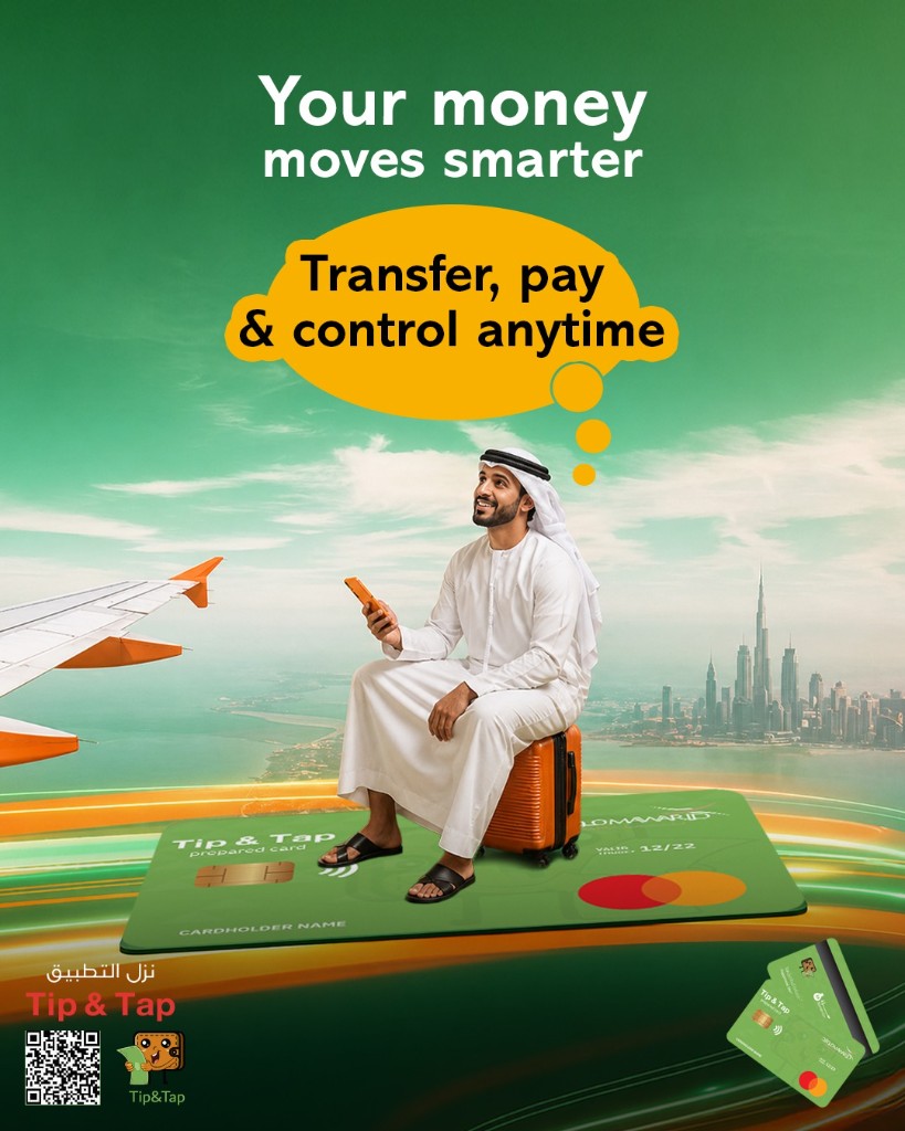 Tip & Tap Surra Card lifestyle